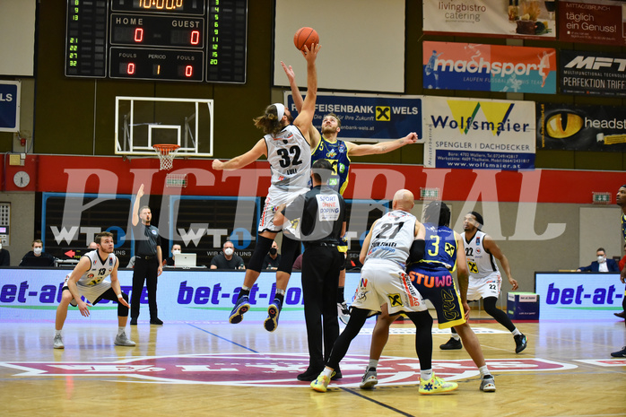 Basketball Superliga 2021/22, Grunddurchgang. 6.Runde Flyers Wels vs. UBSC Raiffeisen Graz