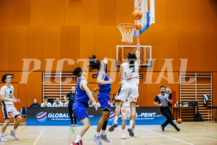Basketball, Basketball Zweite Liga 2024/25, Grunddurchgang 21.Runde, Vienna Timberwolves, Kufstein Towers, Armin Karian (7)