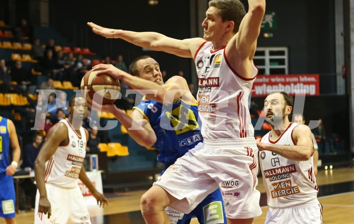 Basketball ABL 2016/17, Grunddurchgang 11.Runde BC Vienna vs. UBSC Graz



