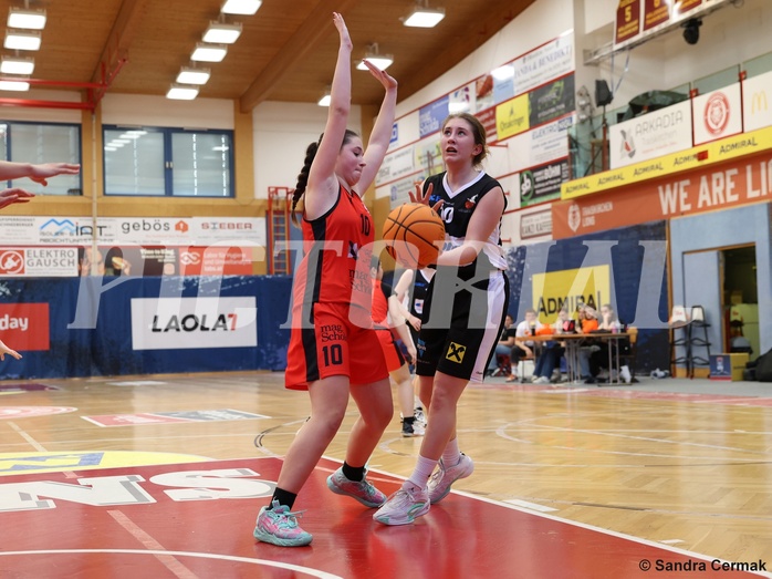 Basketball Superliga 2024/25, SLWU16 Traiskirchen Lionesses vs. DBK Steyrer Witch Cadets


