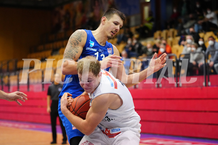 Basketball Superliga 2021/22, Grundduchgang 8.Runde , Kapfenberg Bulls vs. Timberwolves