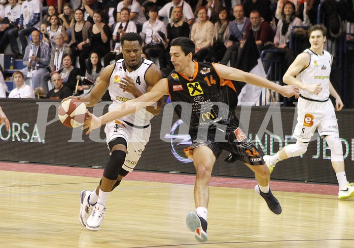 Basketball ABL 2015/16 Grunddurchgang 24.Runde  Güssing Knights vs Fürstenfeld Panthers
