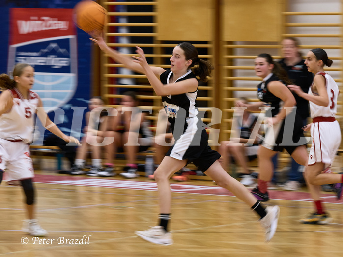 Basketball Superliga 2024/25, SLWU14 Traiskirchen Lionesses vs. DBK Steyrer Witches


