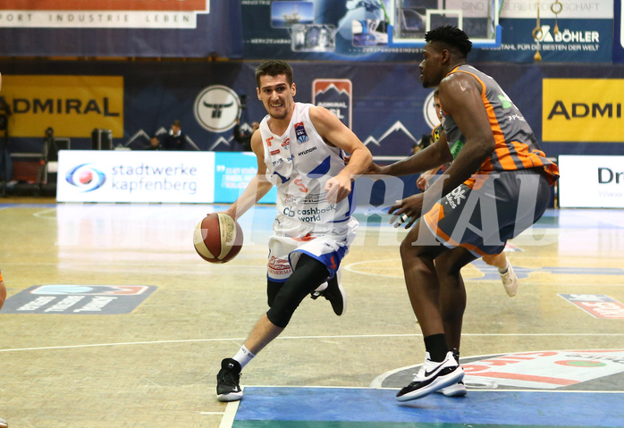 Basketball Superliga 2018/19, Grunddurchgang 12.Runde Kapfenberg Bulls vs. Klosterneuburg Dukes


