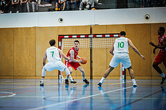 Basketball, Basketball Zweite Liga 2024/25, Grunddurchgang 1.Runde, Deutsch Wagram Alligators, Upper Austrian Ballers, Simon Hintenaus (8)