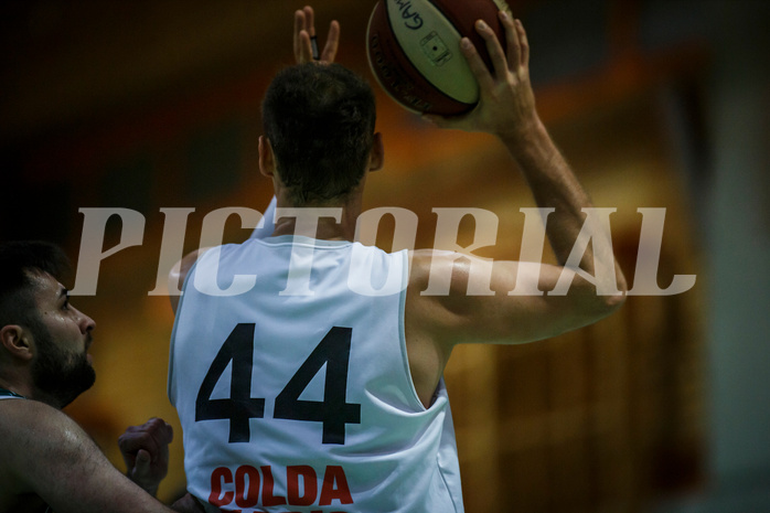 Basketball, Basketball Zweite Liga, Grunddurchgang 16.Runde, BBC Nord Dragonz, KOS Celovec, Fuad Memcic (44)