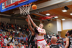 Basketball Superliaga 2024/25, Grunddurchgang 22.Runde Traiskirchen Lions vs. Flyers Wels


