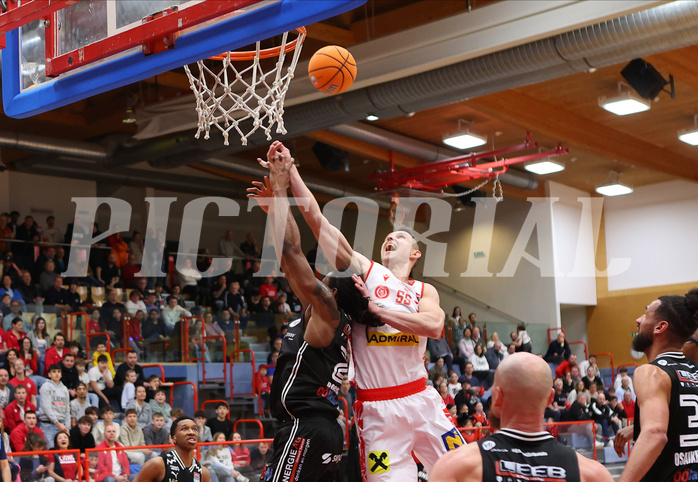 Basketball Superliaga 2024/25, Grunddurchgang 22.Runde Traiskirchen Lions vs. Flyers Wels



