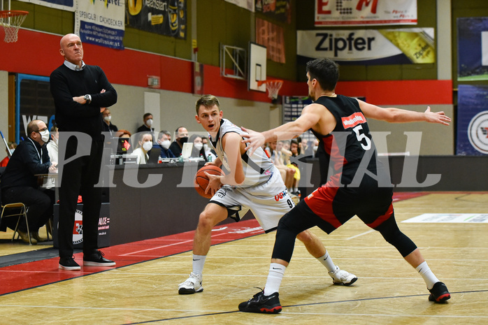 Basketball Superliga 2021/22, Grunddurchgang 14. Runde Flyers Wels vs. GGMT Vienna
