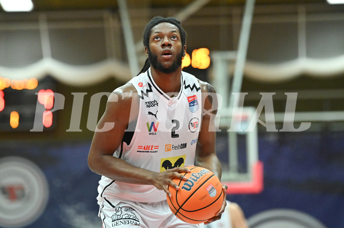 Basketball, Superliga 2024/25, Grunddurchgang 5.Runde, Flyers Wels vs. BC Vienna,