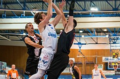 Basketball, ABL 2017/18, Grunddurchgang 3.Runde, Oberwart Gunners, Flyers Wels, Cody Wichman (13)