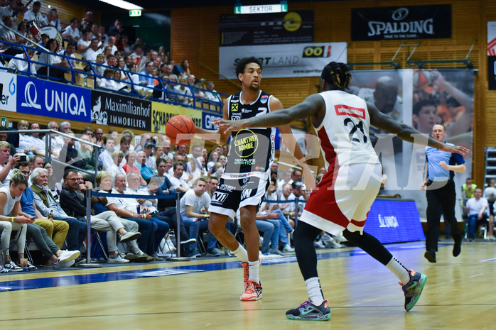 Win2Day Basketball Superliga 2022/23, Playoff,
Finale Spiel 1, Swans Gmunden vs BC Vienna,