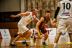 Basketball, Basketball Zweite Liga 2024/25, Grunddurchgang 6.Runde, Mattersburg Rocks, Traiskirchen Lions, Nikica Nikolic (12)