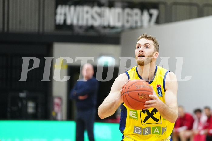 Basketball Superliga 2021/22, 4. Platzierungsrunde,UBSC Graz vs. BC Vienna


