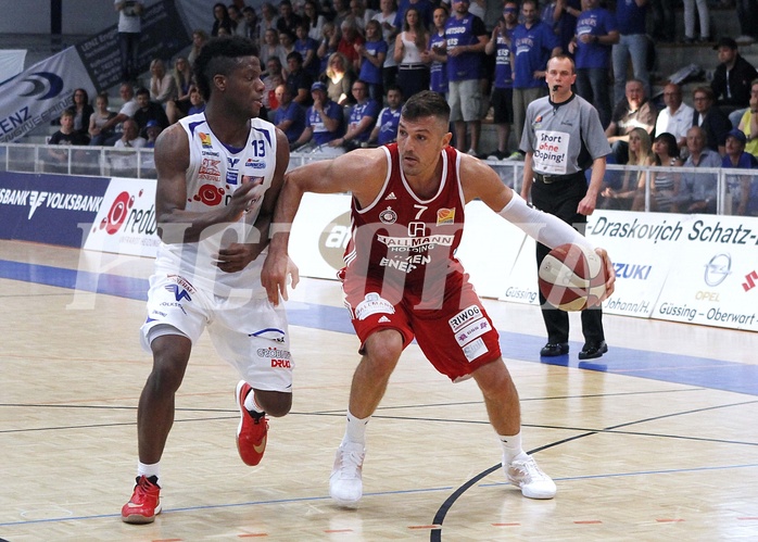 Basketball ABL 2015/16 Playoff Halbfinale Spiel 1  Oberwart Gunners vs BC Vienna