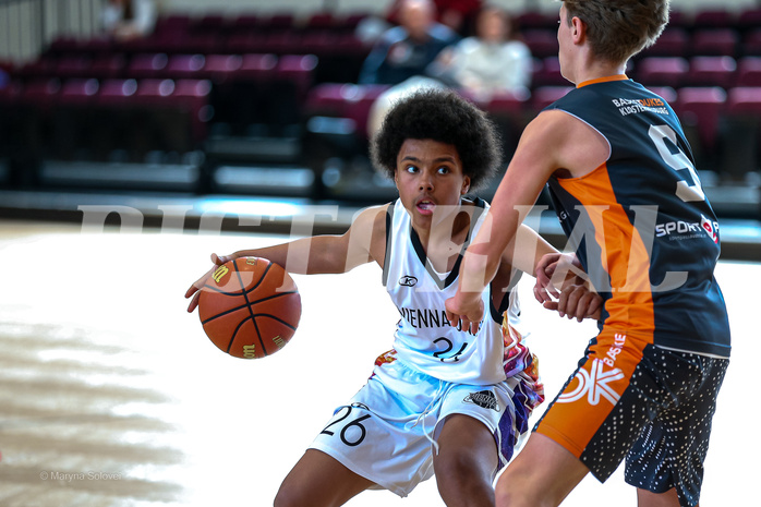 23.03.2025 Österreichischer Basketballverband 2024/25, SLMU16, Post SV Wien vs. Basket Dukes