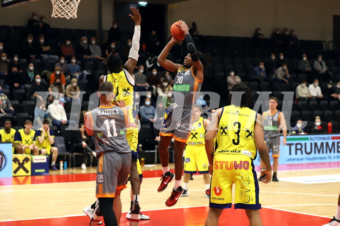 Basketball Superliga 2021/22, Grunddurchgang 11.Runde UBSC Graz vs. BK IMMOunited Dukes