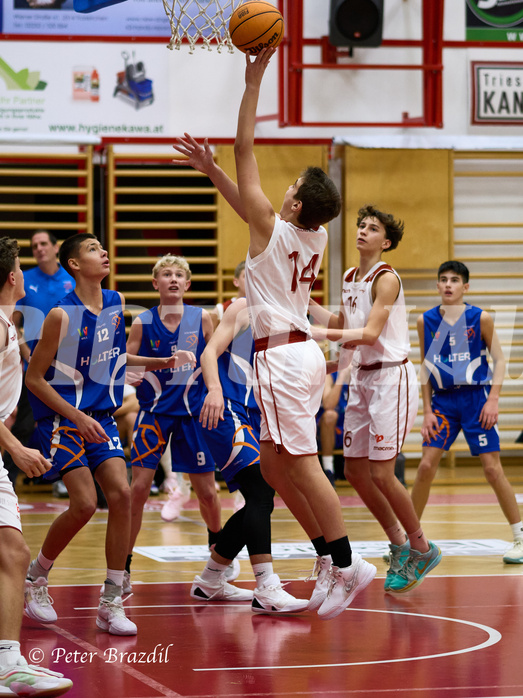 Basketball Superliga 2024/25, SLMU16 Traiskirchen Lionesses vs. FCN Baskets Wels


