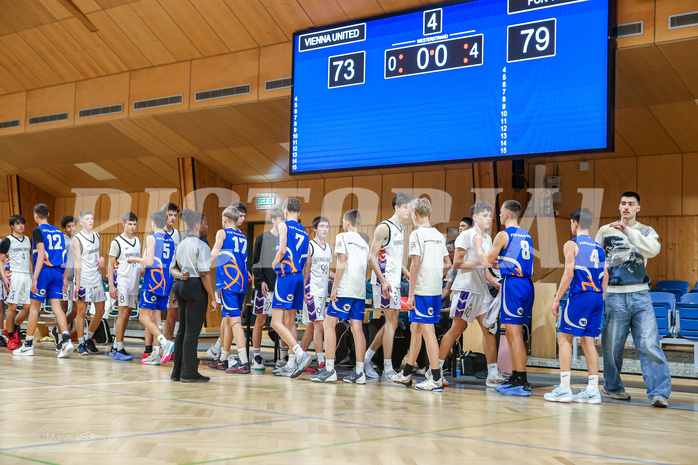 Österreichischer Basketballverband 2024/25, SLMU16, Vienna United vs. FCN Baskets Wels