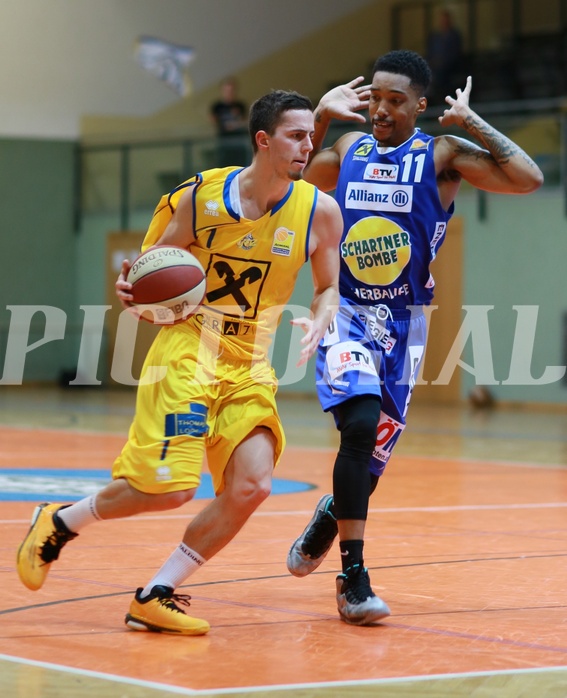 06.11.2015 Basketball ABL 2015/16 Grunddurchgang 11.Runde UBSC Graz vs. Swans Gmunden