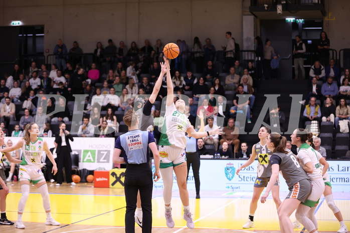 17.04.2025, Graz, Raiffeisen Sportpark, Basketball Damen Superliga 2024/25, Finale Spiel 3, UBI Graz vs. Klosterneuburg Duchess,  