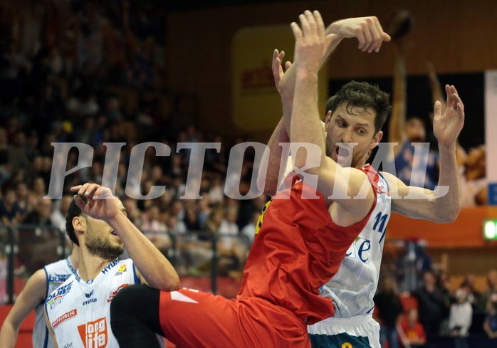 Basketball ABL 2016/17 Grunddurchgang 30.Runde  Kapfenberg bulls vs WBC Wels