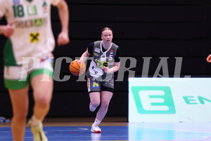 02.03.2025, Graz, Raiffeisen Sportpark, Basketball Damen Superliga 2024/25, Grunddurchgang, 14.Runde, UBI Graz vs. Klosterneuburg Duchess,  