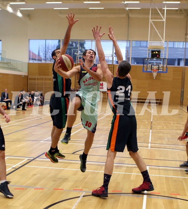 Basketball 2.Bundesliga 2016/17 Grunddurchgang 7.Runde Villach Raiders vs Basket Flames
