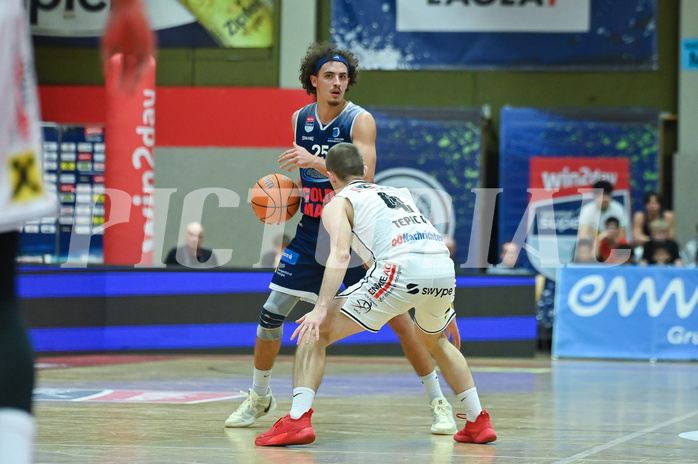 Basketball, Superliga 2024/25, Grunddurchgang 17.Runde, Flyers Wels vs. BBC Nord Dragonz,