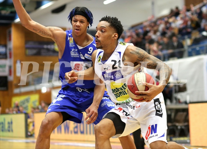 Basketball ABL 2015/16 Grundurchgang 30.Runde Gmunden Swans vs. Oberwart Gunners


