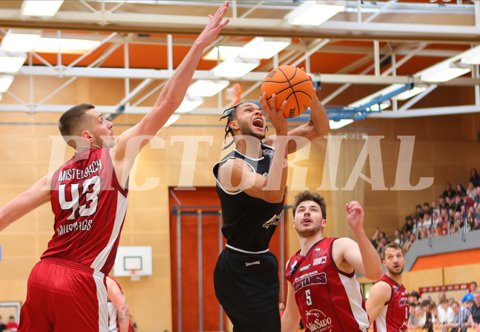 Basketball Zweite Liga 2023/24, Playoff, Finale Spiel 3 Mistelbach Mustangs vs. Union Deutsch Wagram


