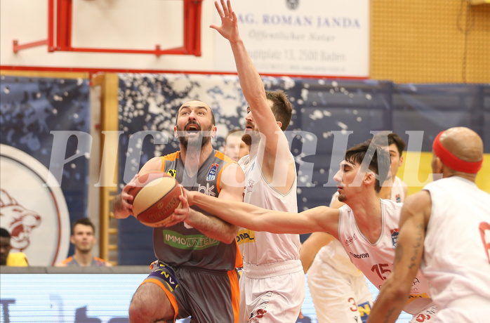 Basketball Superliaga 2020/21, Grunddurchgang 14.Runde Traiskirchen Lions vs. Klosterneuburg Dukes