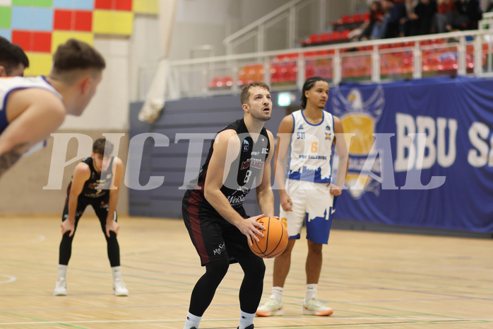 Basketball Zweite Liga 2024/25, Grunddurchgang 12.Runde BBU Salzburg vs. Mistelbach Mustangs