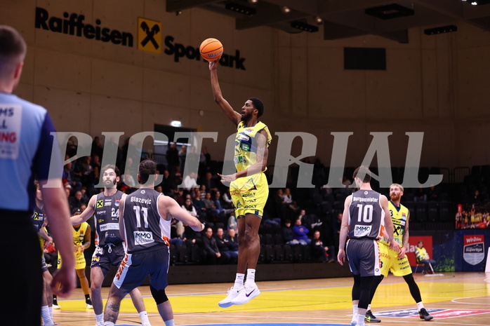 01.03.2025, Graz, Raiffeisen Sportpark Graz, Basketball Superliga 2024/25, 1. Plazierungsrunde, UBSC Graz - Klosterneuburg Dukes