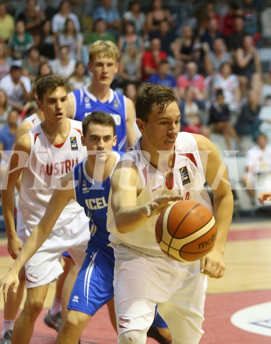 Basketball FIBA U18 European Championship Men 2015 DIV B Team Austria vs. Team Iceland