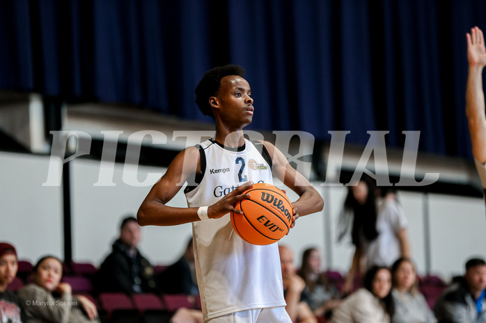 02.03.2025 Österreichischer Basketballverband 2024/25, SLMU16 Basket Flames WAT vs. FCN Baskets Wels