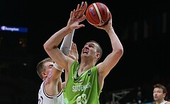 Basketball Eurobasket 2015  Team Latvia vs. Team Slovenia


