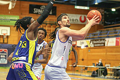 Basketball Superliga 2021/22, Grunddurchgang 7.Runde Gmunden Swans vs. UBSC Graz