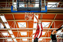 Basketball, Basketball Zweite Liga 2023/24, Playoff, Finale Spiel 1, Mistelbach Mustangs, Union Deutsch Wagram Aligators, Ian Moschik (20)