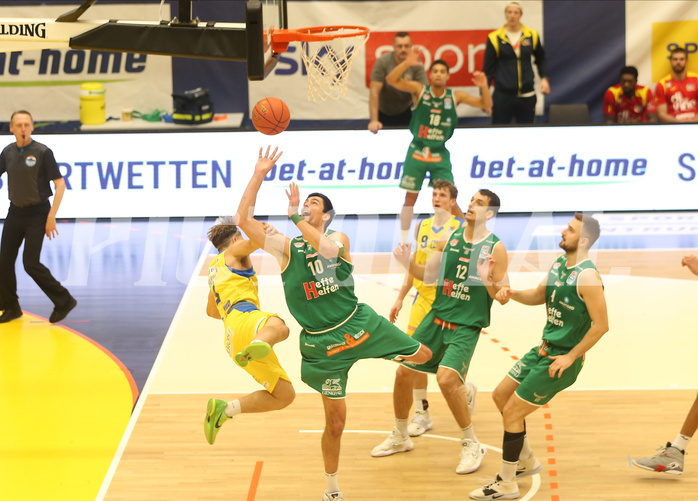Basketball Superliga 2021/22, Grunddurchgang 9.Runde SKN St.Pölten vs. Kpafenberg Bulls