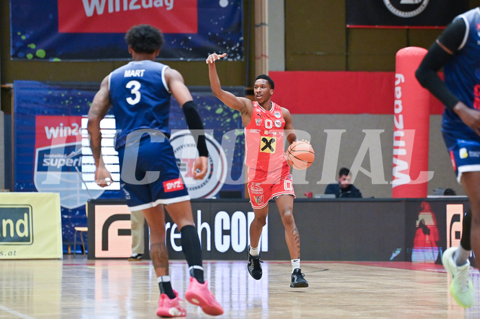 Basketball Superliga 2024/25, Playoff, Viertelfinale Spiel 1, Flyers Wels vs BBC Nord Dragonz,
