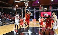 Basketball ABL 2016/17, Playoff VF Spiel 1 BC Vienna vs. WBC Wels


