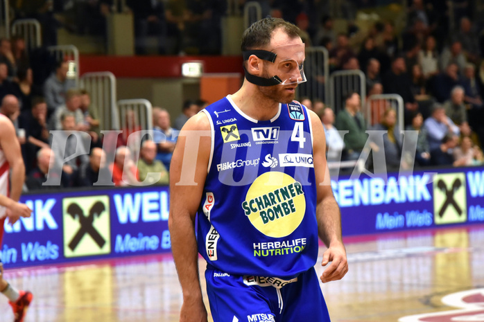 Basketball Superliga 2019/20,  1.Plazierungsrunde Flyers Wels vs. Gmunden Swans