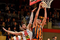 Basketball ABL 2017/18 Grunddurchgang 27. Runde Flyers Wels vs BK Dukes Klosterneuburg