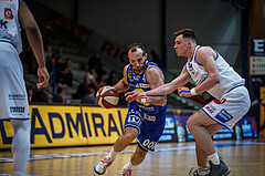 Basketball, Admiral Basketball Superliga 2019/20, Platzierungsrunde 3. Runde, Oberwart Gunners, Gmunden Swans, Enis Murati (4)
