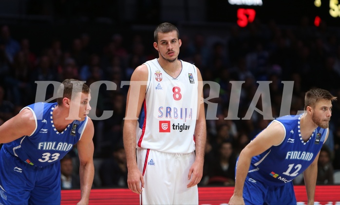 Basketball Eurobasket 2015  Team Serbia vs. Team Finland


