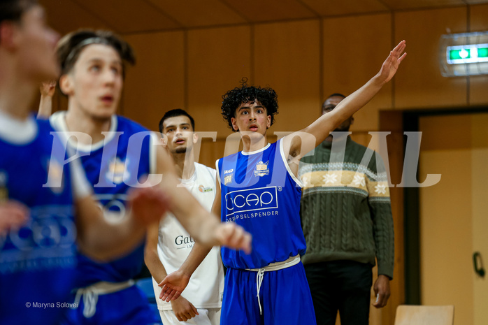 12.01.2025 Österreichischer Basketballverband 2024/25, SLMU19, Basket Flames WAT vs. BBU Salzburg