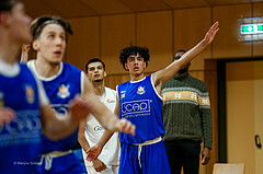 12.01.2025 Österreichischer Basketballverband 2024/25, SLMU19, Basket Flames WAT vs. BBU Salzburg