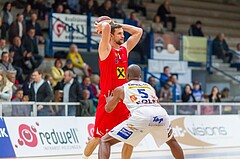 Basketball ABL 2015/16 Grunddurchgang 15.Runde Oberwart Gunners vs. WBC Wels