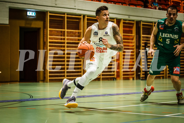 Basketball, Basketball Zweite Liga 2021/22, Grunddurchgang 2. Runde, BBC Nord Dragonz, Dornbirn Lions, Petar Zivkovic (8)